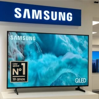 Smart TV Samsung 65″ QLED 4K Vision AI Alexa Gaming Hub Art