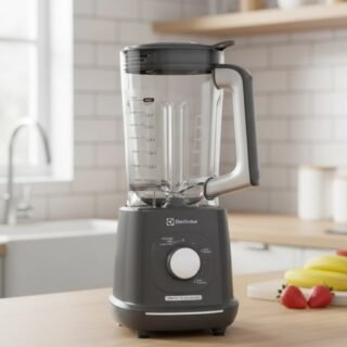 Electrolux Liquidificador 1000W 2,7L com TriForce, 5 Velocidades, Lâminas TruFlow, Função Pulsar 3 em 1 Cinza EBL1000 220v