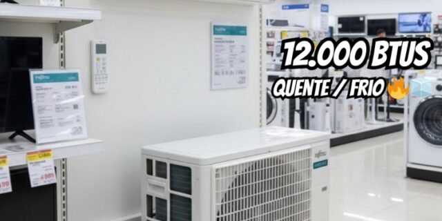 Ar Condicionado Split Hi Wall Fujitsu Inverter Airstage Essencial 12.000 Btus Quente e Frio 220v R-32
