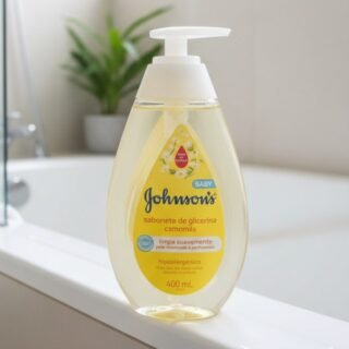 Sabonete Líquido Glicerina Camomila JOHNSON’S® Baby, 400mL