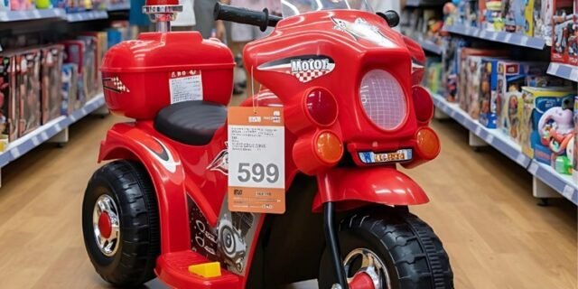 Motocicleta Moto Elétrica Infantil Luz Sirene Polícia E Baú – Zippy Toys
