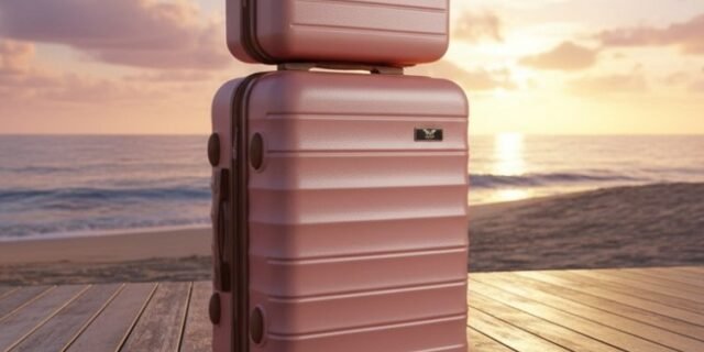 Kit Mala De Viagem Bordo Mão Pequena 10kg Abs Cadeado 36