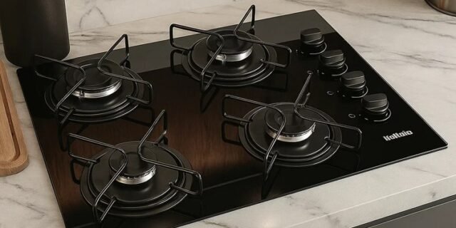Cooktop Itatiaia Essencial 4 Bocas cor Preto