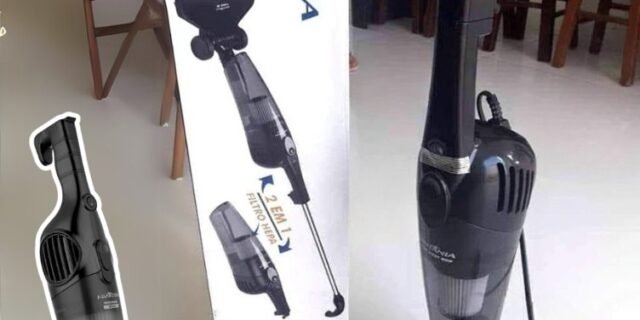 Aspirador de Pó Vertical Britânia 2 em 1 BAS1295P 1250W 127V