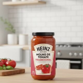 Heinz Molho De Tomate Rústico Tradicional Em Vidro 320g