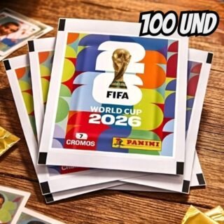 Copa Do Mundo Fifa 2026 – Kit C/ 100 Envelopes (700 Cromos)