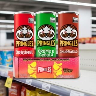 Pringles Original do Pop – Pack com 3 sabores