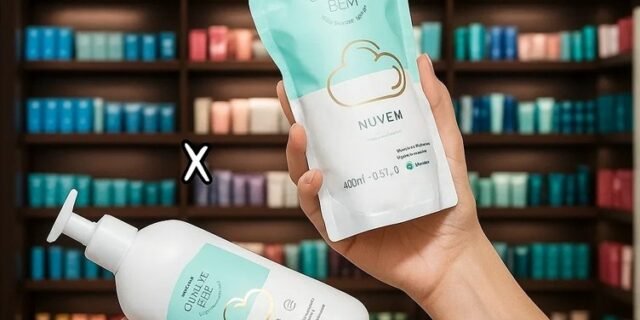 Combo Cuide-se Bem Nuvem: Loção Corporal 400ml + Refil 350ml