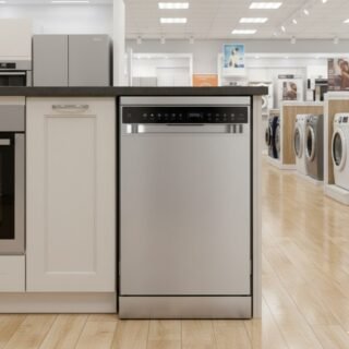 Lava-louças Eos Premium 11 Serviços Slim Prata Ell112s 110v