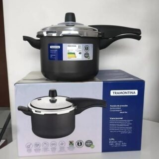 Tramontina 6,0l Vancouver 24 Cm Grande Panela De Pressão