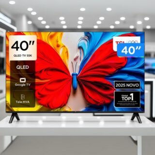Smart TV 40″ TCL Full HD QLED 40S5K Google TV 2 HDMI