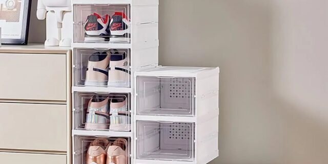 Eps-1060 Sapateira Vertical Caixa Sapato Tênis 6 Andares Empilhável