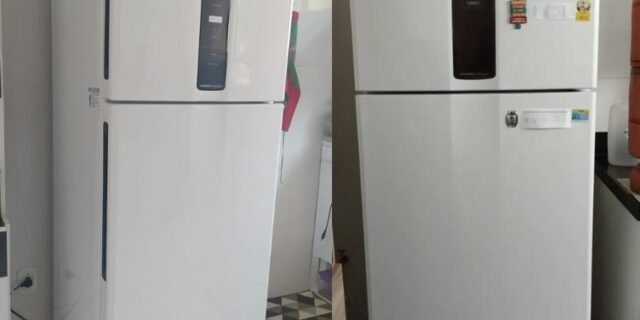 Geladeira Electrolux Frost Free Inverter 410l Autosense If46 110V