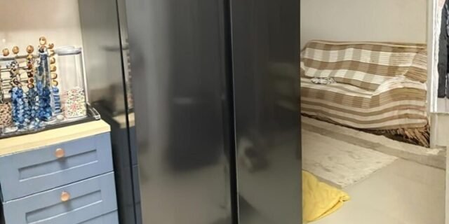 Geladeira/refrigerador Midea Smart Frost Free Side By Side Inox 511l Mdrs710fgd46