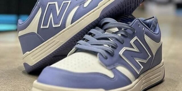 Tênis Feminino Urbano Retrô Couro Sintético 480 Low Nb