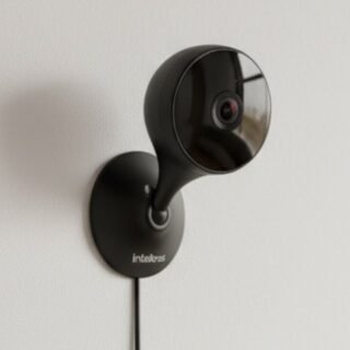 Câmera de Video Wi-Fi Full HD iM3 C Black Preta Intelbras