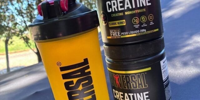 Creatina Universal Nutrition Monohydrate Pote De 200ml + Coqueteleira Universal
