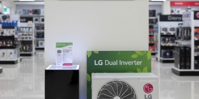 Ar Condicionado Hi Wall LG Dual Inverter Voice AI 12.000 Btus Frio 220v R-32