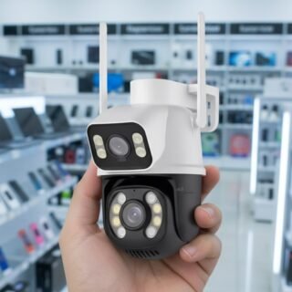 Câmera Segurança Ip Externa Wifi A28 App Icsee À Prova Dágua