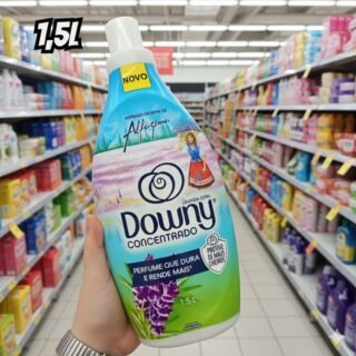 Downy Amaciante Concentrado Seiva de Alfazema 1.5L, Rende 6L, Perfume com Lavanda