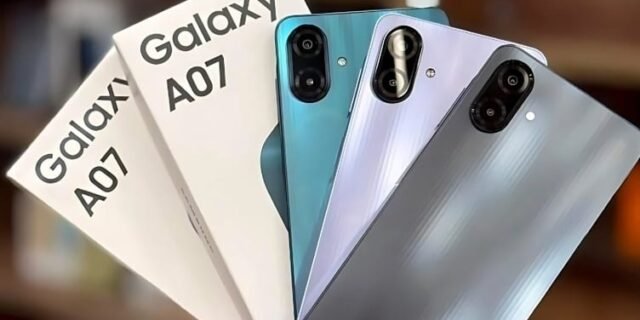 Samsung Galaxy A07 Tela 6.7″ 128GB 4G