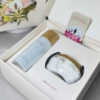 Kit Presente Lily Body Splash 200ml + Hidratante 250g (2 Itens)