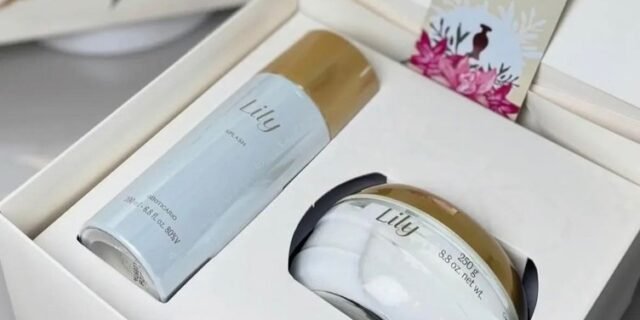 Kit Presente Lily Body Splash 200ml + Hidratante 250g (2 Itens)