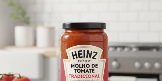 Heinz Molho De Tomate Rústico Tradicional Em Vidro, 320g