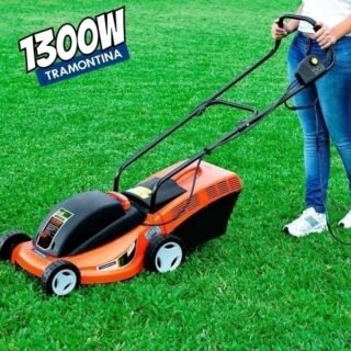 Tramontina, Cortador De Grama Elétrico, Diam 350 Mm, Coletor Rígido, Chassi De Plástico 1300w 127v