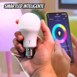 Tramontina Lâmpada Smart​ LED Inteligente E27​ 10W Wi-Fi + Bluetooth​ 16 Milhões de Cores