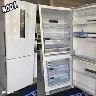 Geladeira/Refrigerador Electrolux Frost Free Inverse Branco 400L Efficient IB6 Bivolt