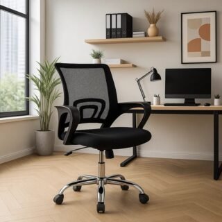 Cadeira de escritório Diretor Jadel Preta Healer