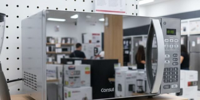 Micro-ondas CM020BF 20 Litros Espelhado Consul