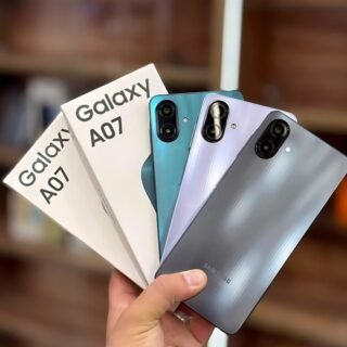 Smartphone Samsung A07 128GB 4GB RAM Tela 6,7″ Câm. Dupla + Selfie 8MP