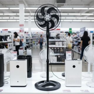 Ventilador de Coluna Turbo 6 30cm Preto Ventisol
