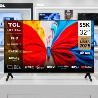 Smart Tv 32 Polegadas Fhd 32s5k Qled Dolby Audio Tcl