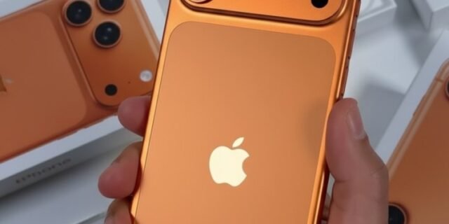 Apple iPhone 17 Pro Max 512GB Laranja-cósmico 6,9″ 48MP iOS 5G