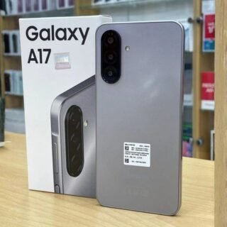 Smartphone Samsung Galaxy A17, 128GB, 4GB, 50MP Tela 6.7″, IP54 – Cinza
