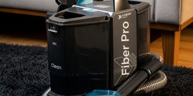 Extratora de Sujeira KABUM! smart Fiber Pro, Pulveriza, Esfrega e Extrai, Com Sistema de Autolimpeza, Sucção Forte 11KPa, 220V – KSEL020