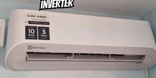 Ar-condicionado Split Inverter 9000 Btus Electrolux Color Adapt com Wi-fi Só Frio Yi09f/ye09f 220v