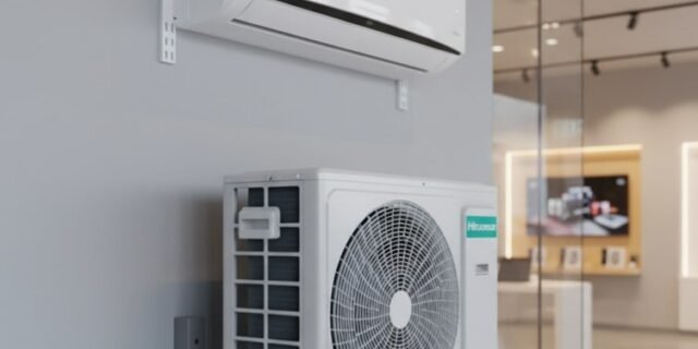 AR CONDICIONADO INVERTER HISENSE SPLIT HI WALL WI-FI 24000 BTUS QUENTE/FRIO 220V