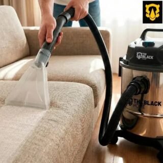 Aspirador De Pó E Água Inox Turbo 12 Litros 1200w Com Soprador E Bico Extratora Multiuso Tbac120 The Black Tools