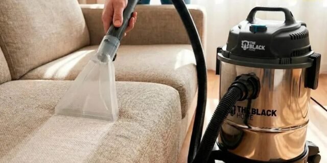 Aspirador De Pó E Água Inox Turbo 12 Litros 1200w Com Soprador E Bico Extratora Multiuso Tbac120 The Black Tools