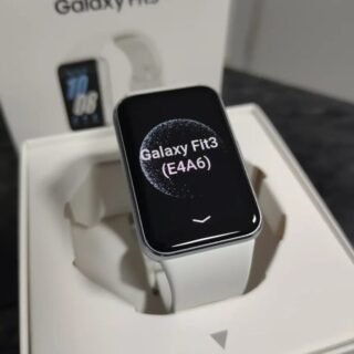 Samsung Galaxy Fit3 Pulseira Esportiva Prata