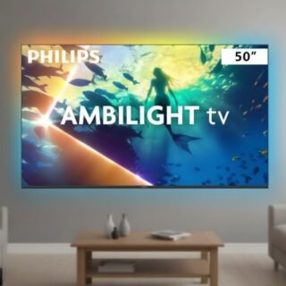 PHILIPS, Smart TV Ambilight 50″ 4K, 50PUG8100/78