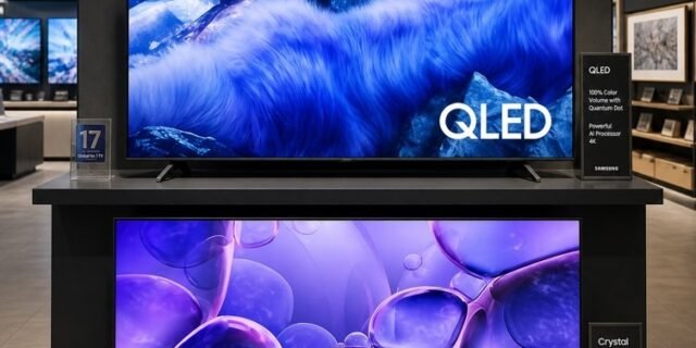 Vision AI TV 65″ QLED Ultra 4K + Smart TV 55″ Crystal UHD 4K U8100F