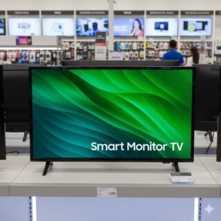 Samsung Smart Monitor TV 32″, HD, Plataforma Tizen