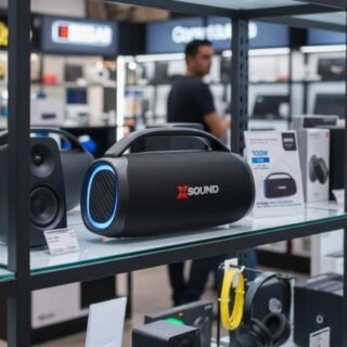 Caixa De Som Boombox Mondial Xsound- Bx-100-bl – 100w