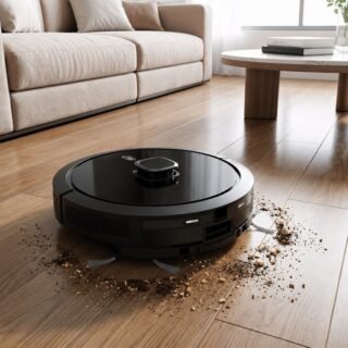 Robô Aspirador Liectroux G7 4 em 1 Aspira Varre Passa Pano Base Autolimpante Com Aplicativo Compatível Com Alexa e Google Mapeamento Inteligente Salva os Mapas