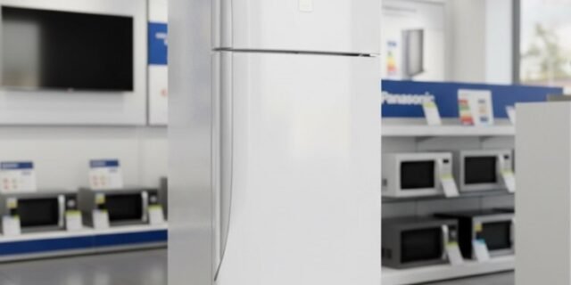 Refrigerador Panasonic Frost Free 391 Litros Branco BT41 – 127 Volts